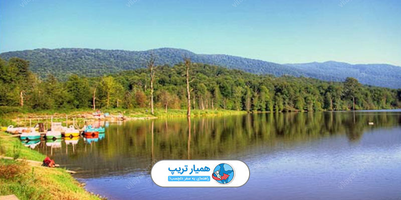 دریاچه الندان کیاسر مازندران