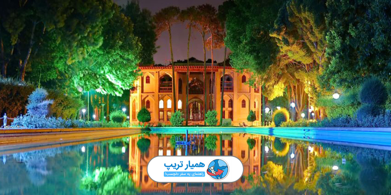 بازدید از کاخ هشت بهشت اصفهان